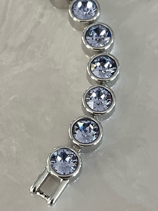 Touchstone Crystal Jewelry - 💜 Sought After💜Touchstone Crystal VIOLET Ice Bracelet NWOT💜